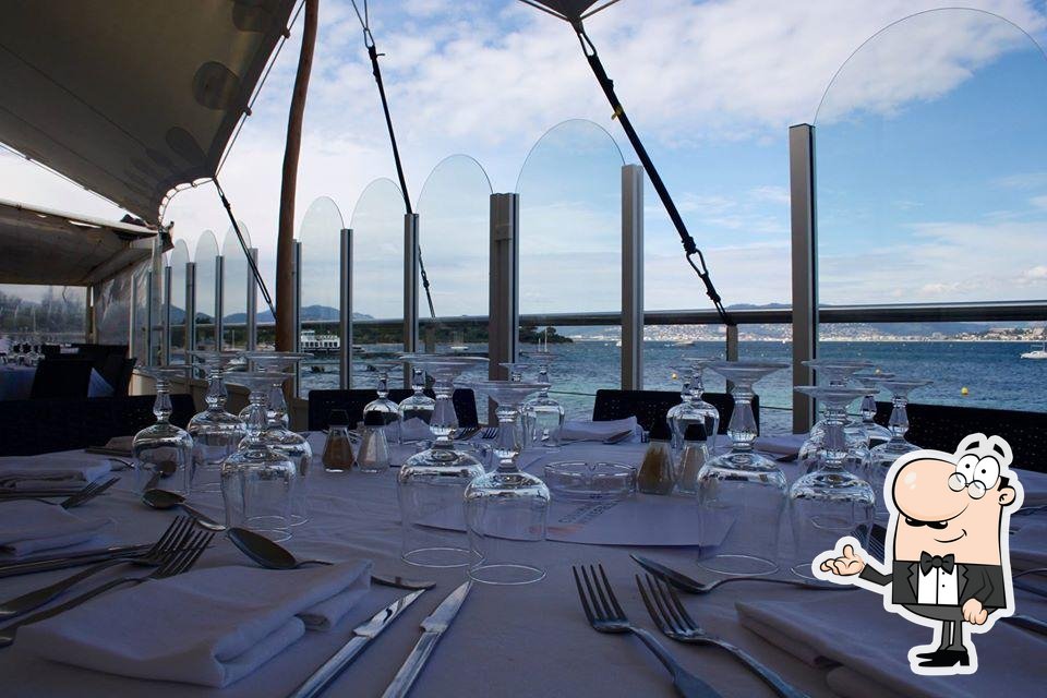 Restaurante L'Escale île sainte Marguerite, Cannes Opiniones del restaurante