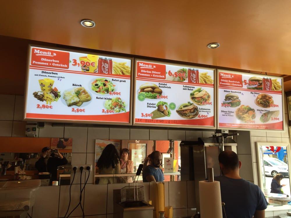 Menu at Paprika pizzeria, Freising