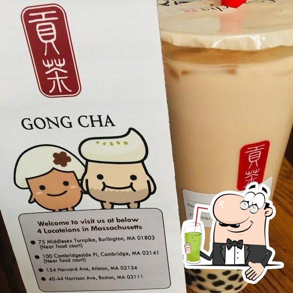 Gong Cha 100 Cambridgeside Pl in Cambridge Restaurant menu and