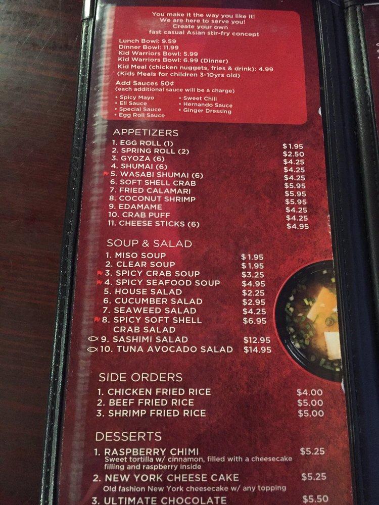 Menu At Kublai Khan Restaurant Southaven Airways Blvd   R645 Menu Kublai Khan 2022 09 