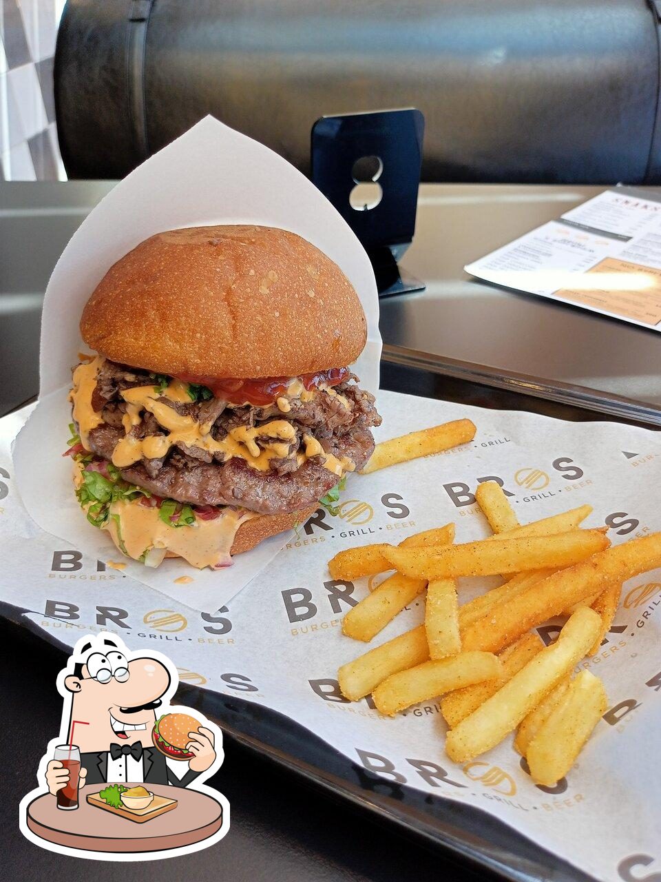 Фастфуд Bros Burgers, Санкт-Петербург, Khudozhnikov Avenue - Меню и отзывы  о ресторане