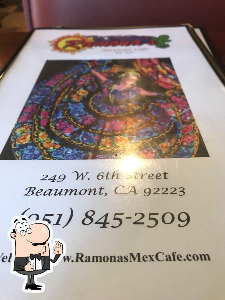 Ramona s Restaurant in Beaumont Restaurant menu and reviews