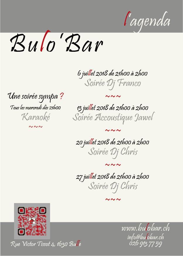 Menu de Bulo'Bar