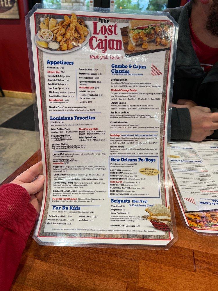 menu-at-the-lost-cajun-restaurant-mount-juliet