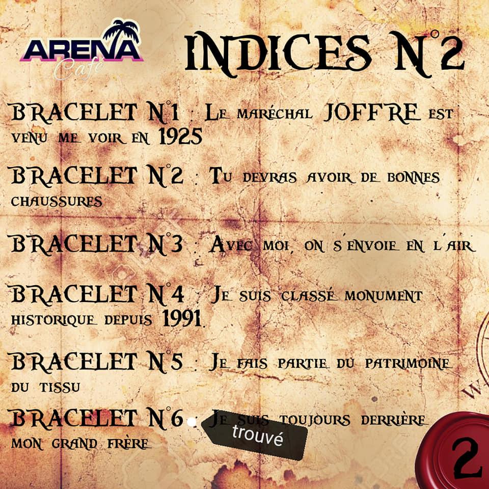 Menu de ARENA CAFE