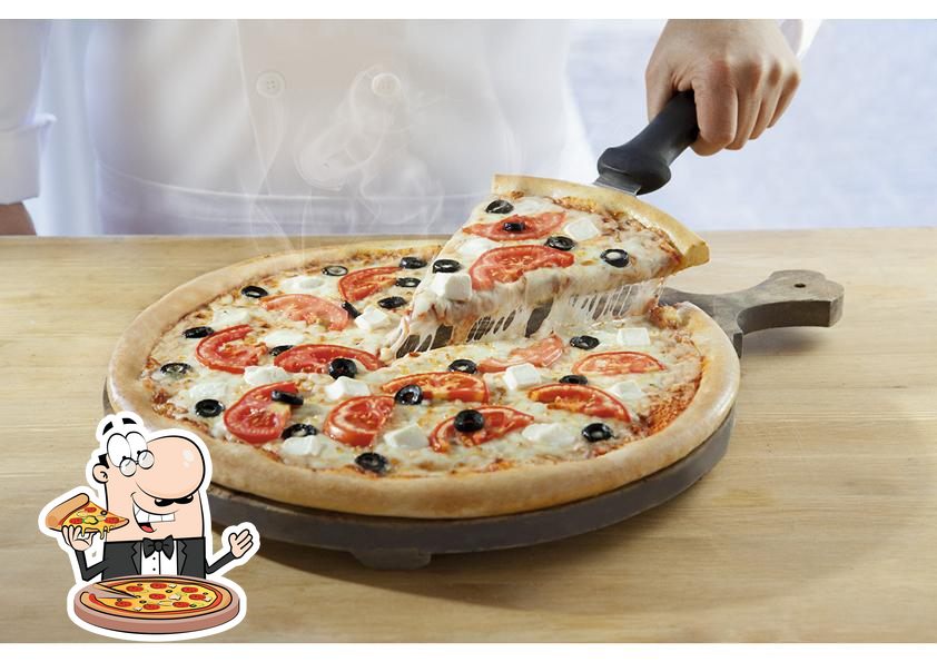 Domino's Pizza, Jerusalem, Etsel St 1 Restaurantspeisekarten und