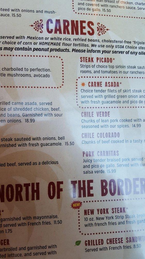 Menu at Puerto Vallarta Restaurant Port Orchard, WA, Port Orchard