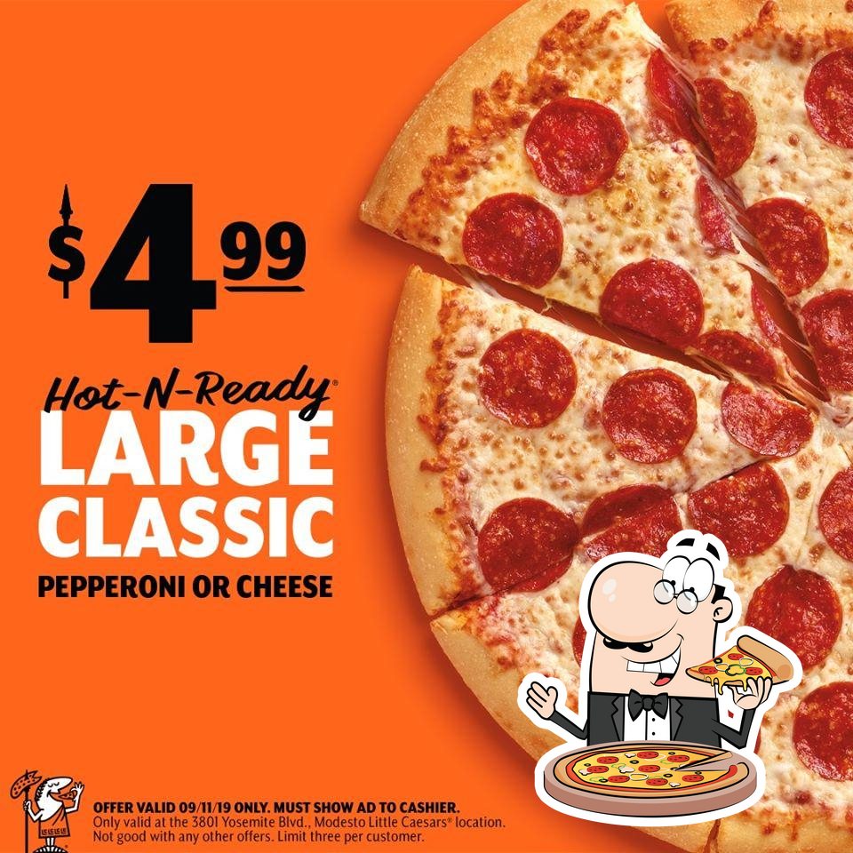 Little Caesars Pizza, 3801 Yosemite Blvd in Modesto - Restaurant menu ...