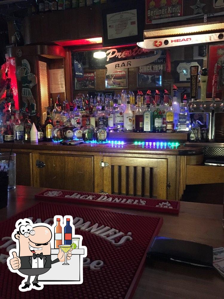 Preston's Bar in Grand Ledge Restaurant menu and reviews