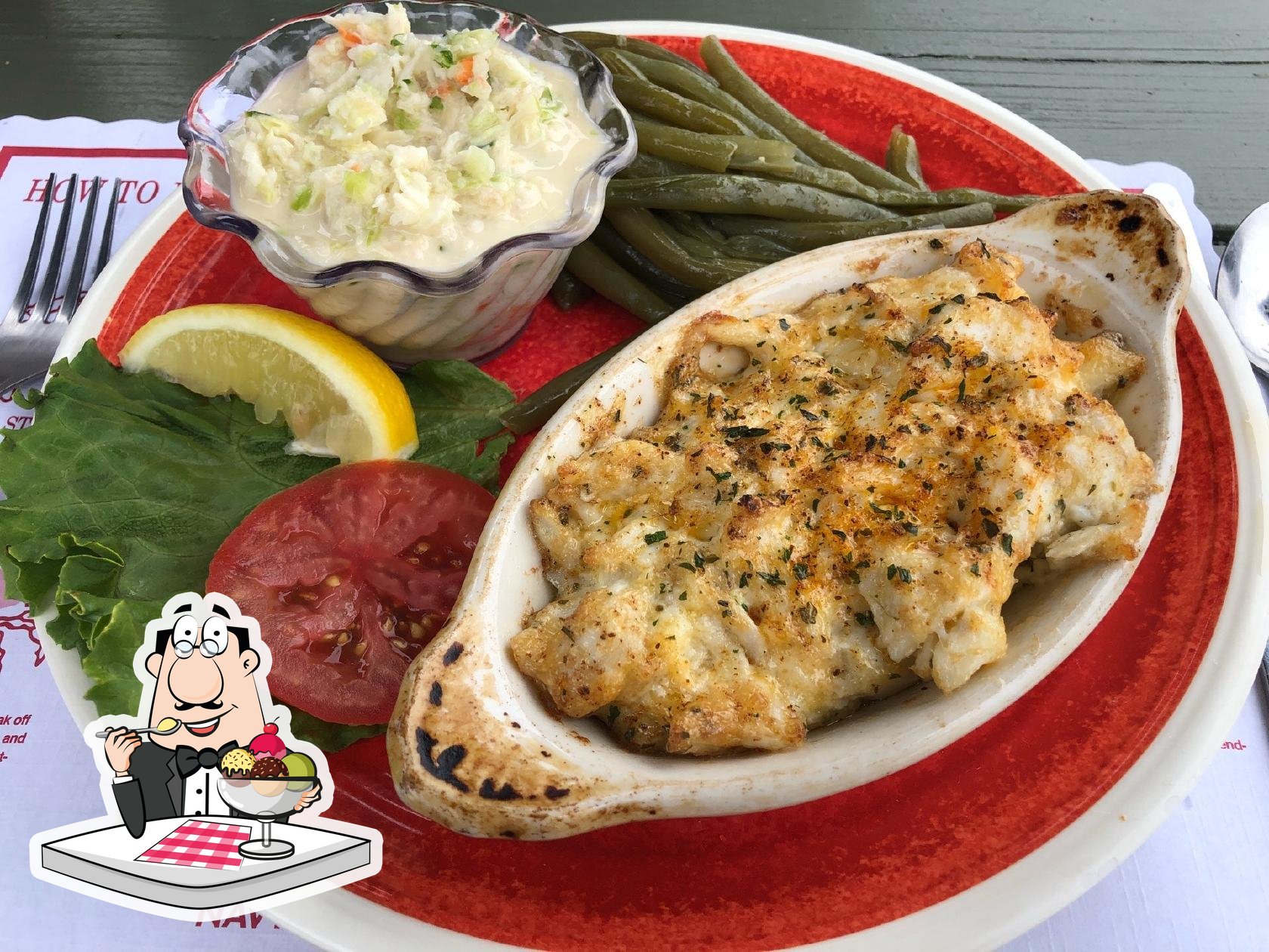 Menu of The Crab Claw, Saint Michaels seafood restaurant reviews and