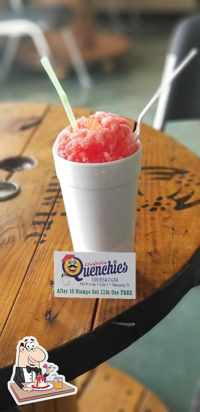 Quenchies in Beaumont Restaurant menu and reviews