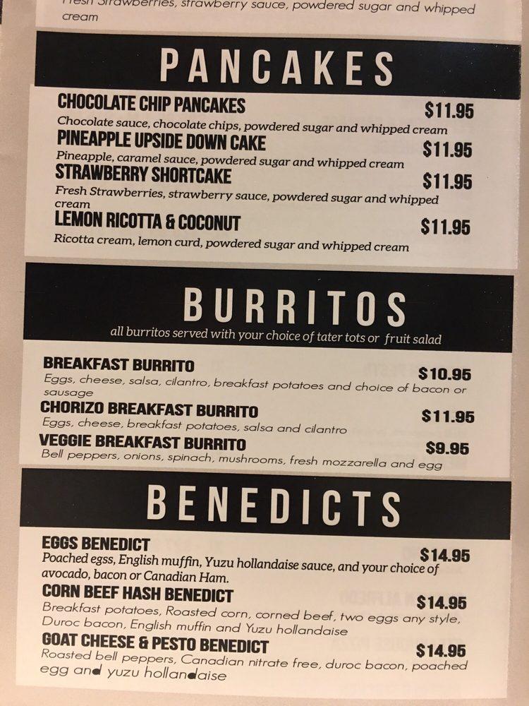 Menu at CRUST KITCHEN pizzeria, San Diego