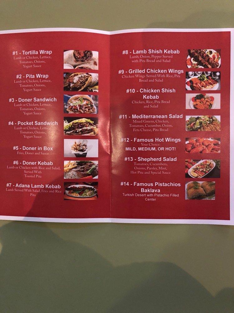 Menu At Döner Kabab - Chef RD Restaurant, Phoenix