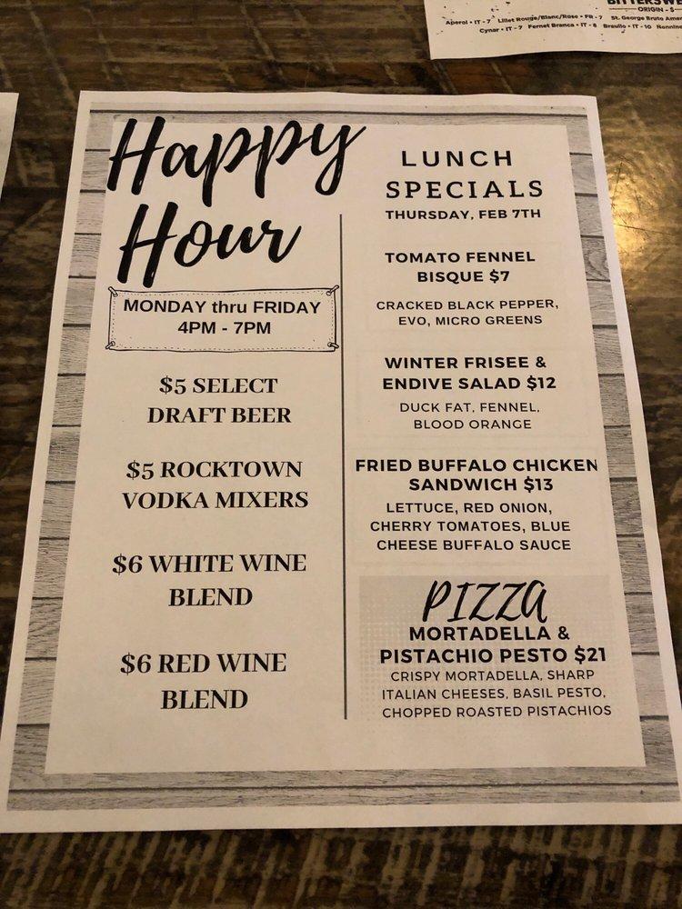 Menu at Ava's Kitchen & Bar, Kenilworth