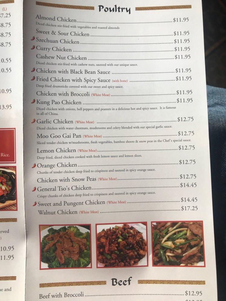 Menu at Dragon House restaurant, Riverside