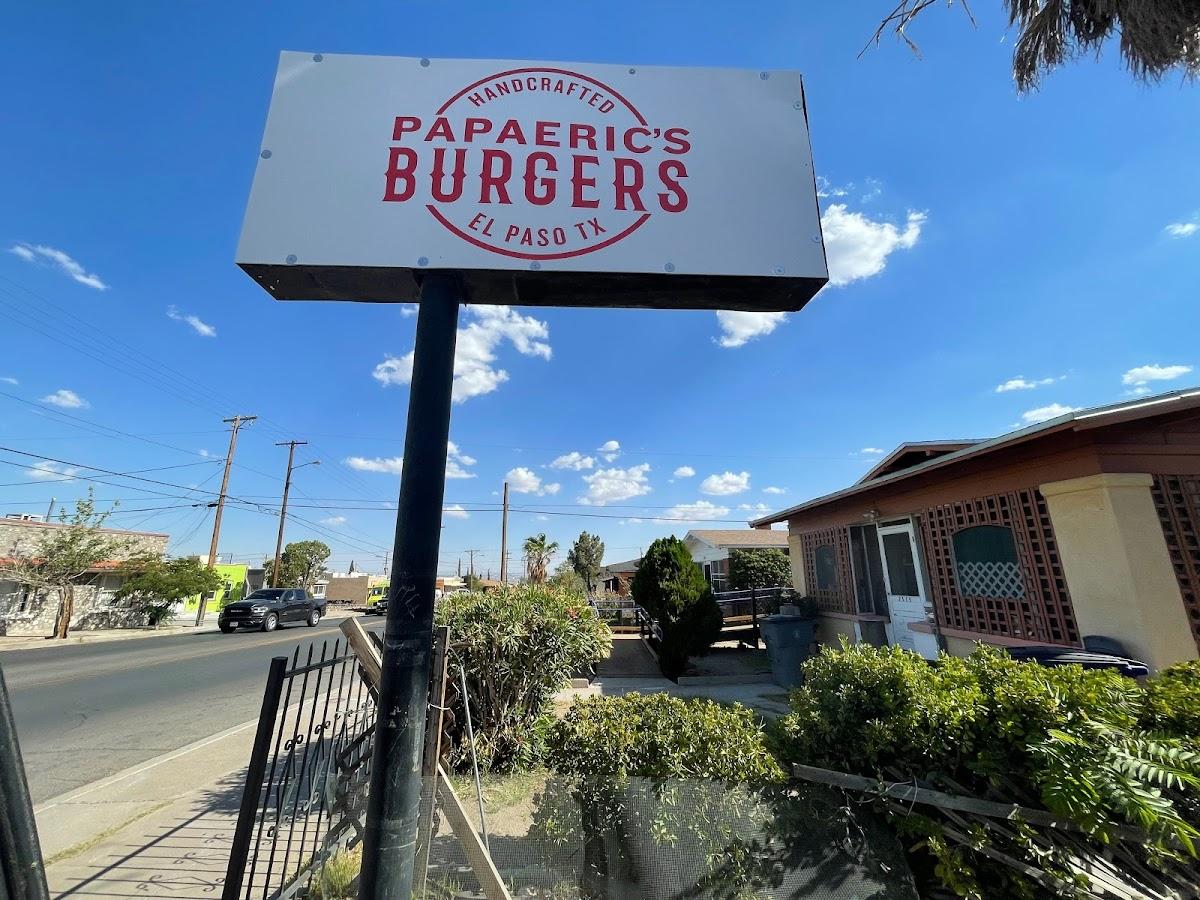 PAPA ERIC'S BURGERS, El Paso - 2519 N Piedras St - Photos & Restaurant  Reviews - Order Online Food Delivery - Tripadvisor
