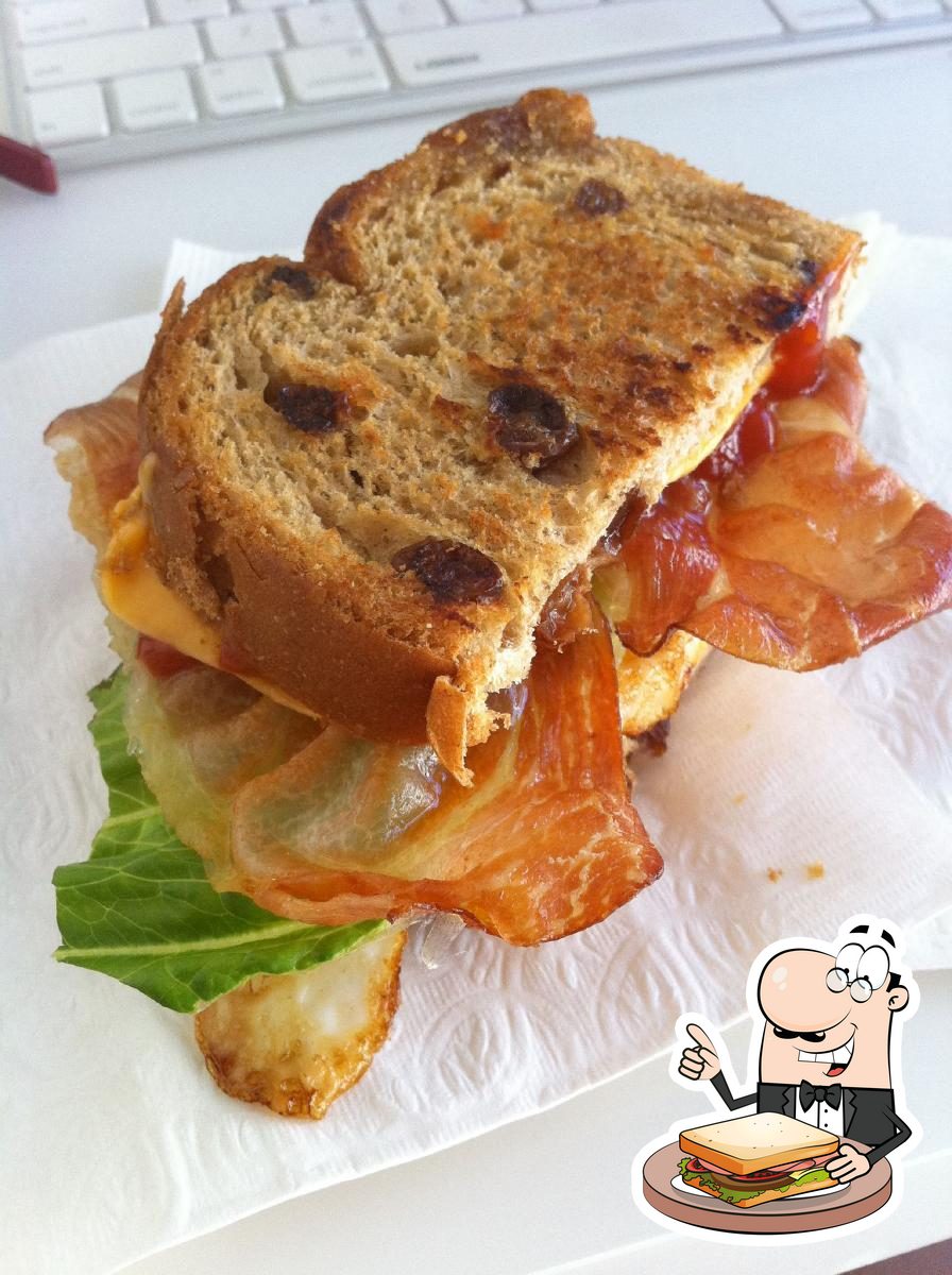 Grilled cheese stand in Vancouver