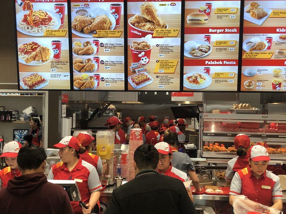 Menu Au Jollibee Fast Food Calgary St Ne