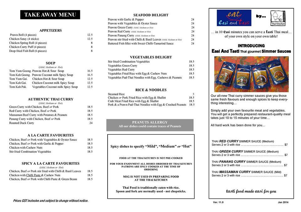 menu-at-thai-kitchen-restaurant-wilston