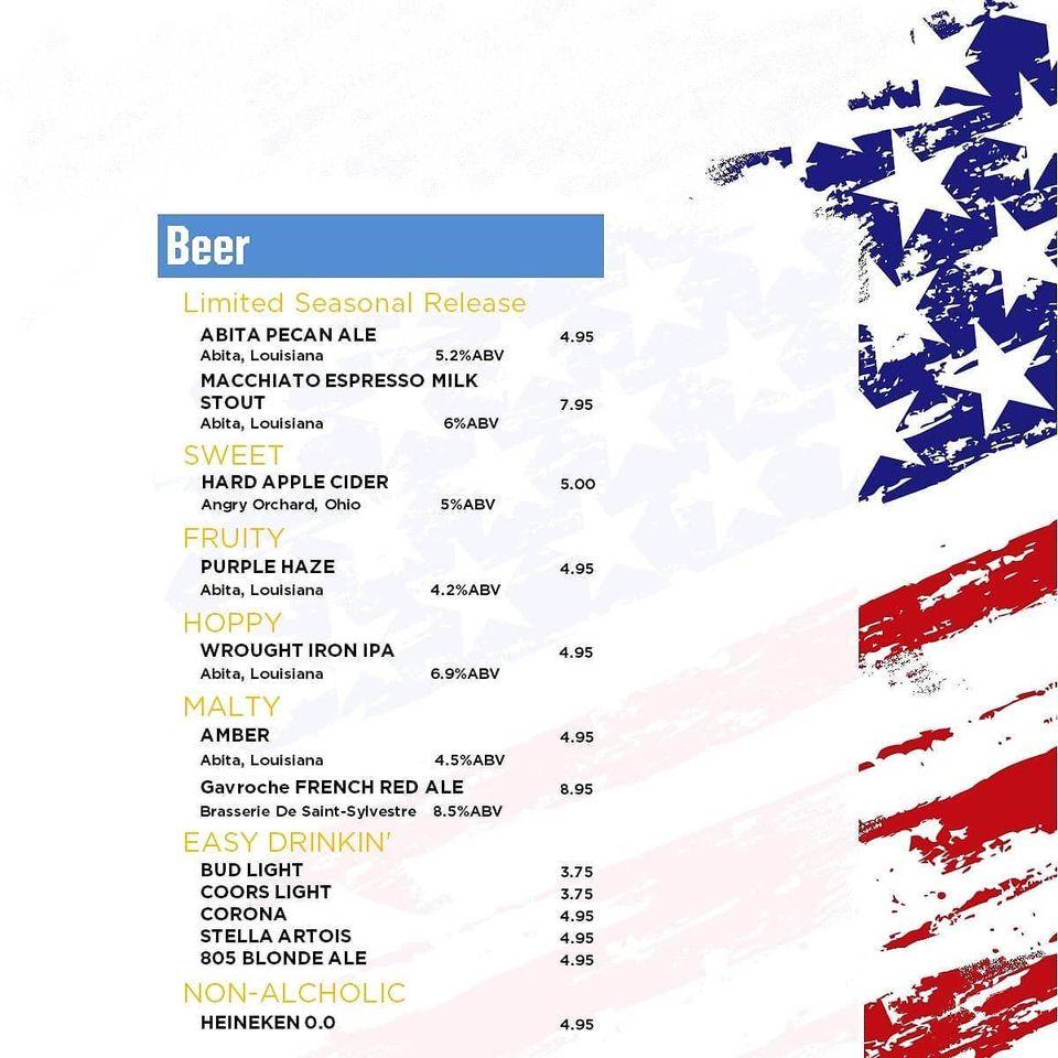 Menu at The Boiler Steam Kettle Cooking restaurant, Chino Hills