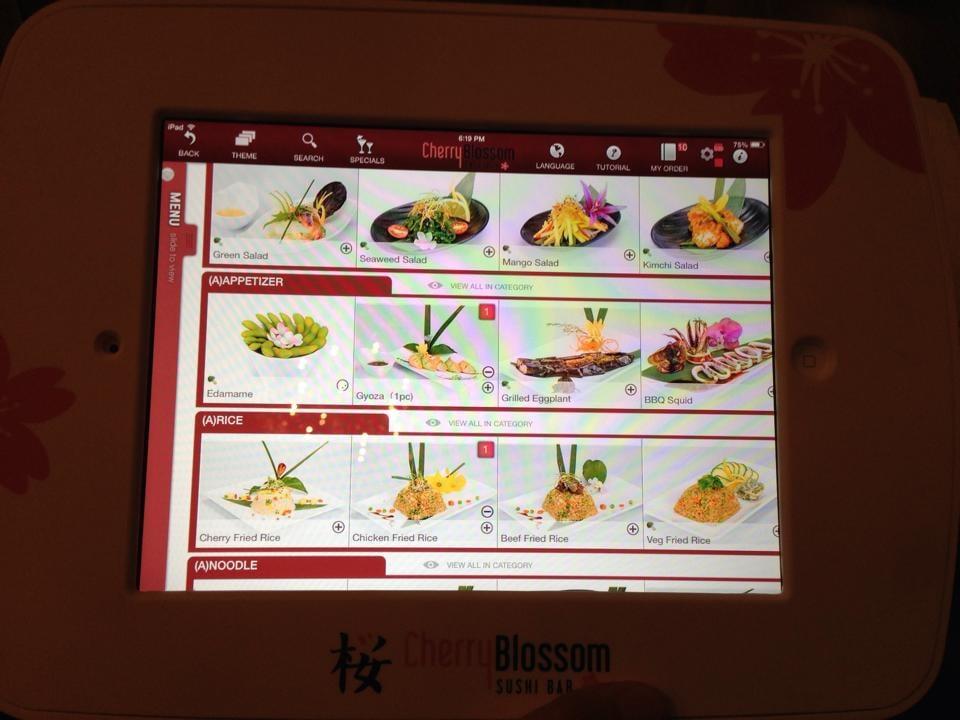 Menu at Cherry Blossom Sushi Bar, Guelph