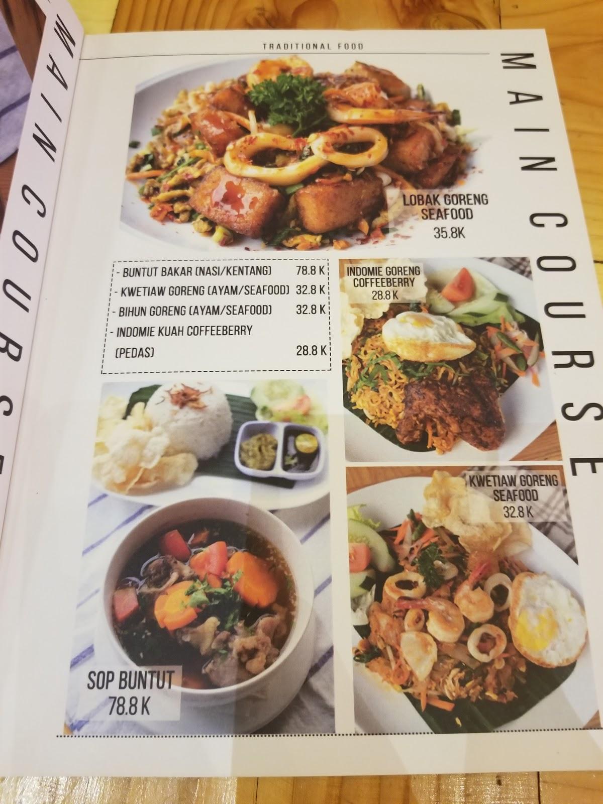 Menu at Coffee Berry ( Cafe & Bar ), Medan