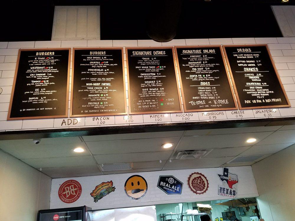 Carta del restaurante LA Burger, Keller