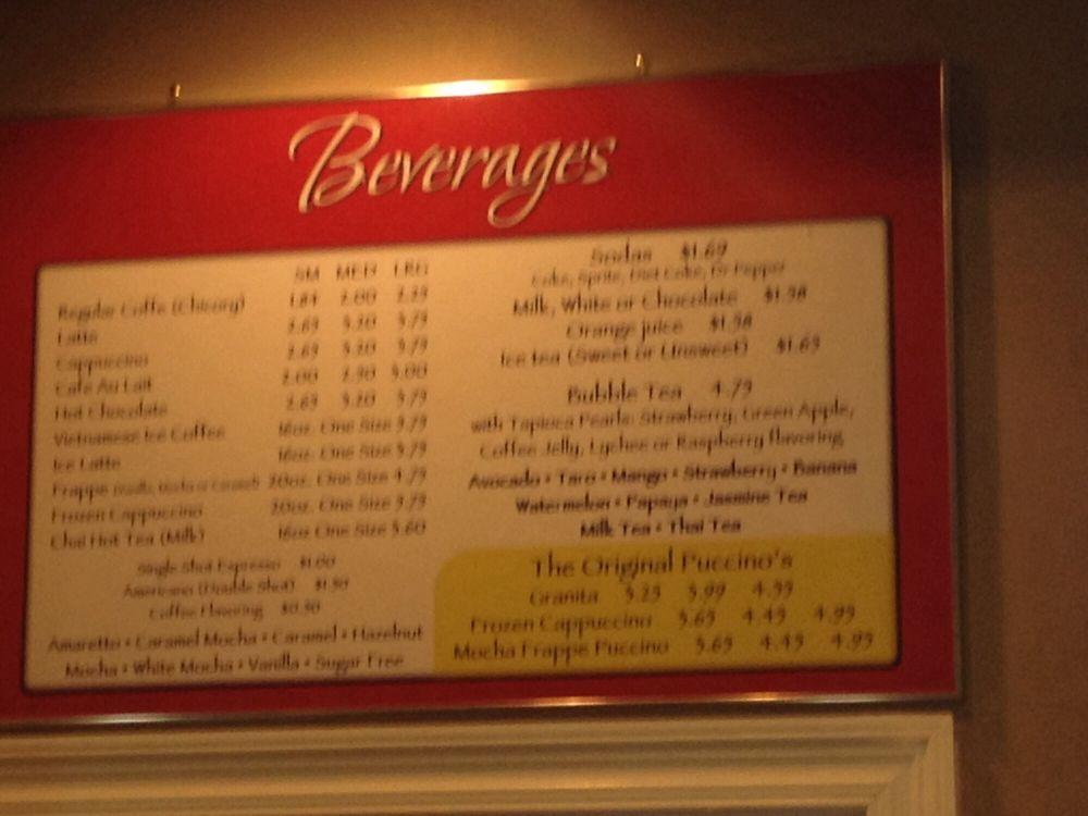 Menu at Chez Pierre French Bakery & Café, Metairie, Clearview Pkwy