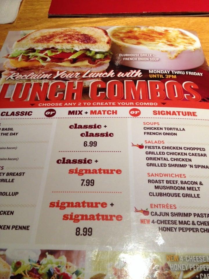 Menu at Applebee's Grill + Bar, El Cajon, 107 Fletcher Pkwy