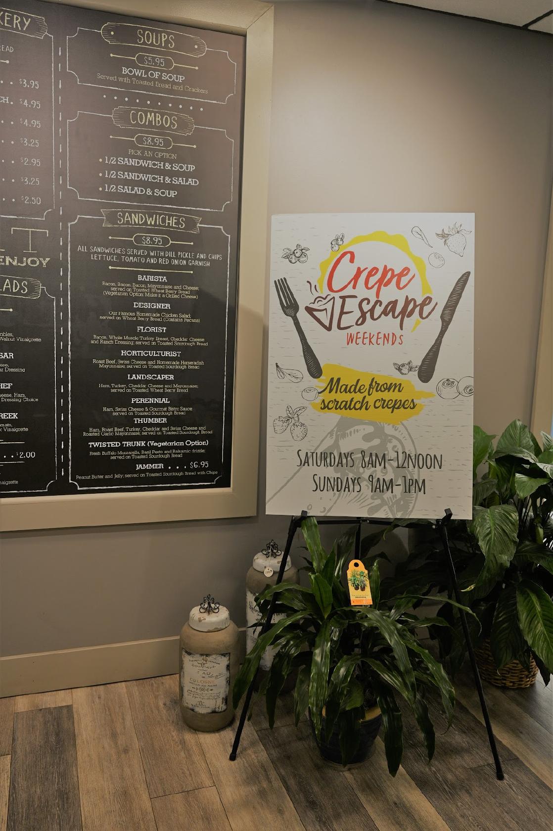 Menu at Aroma Coffee & Cafe, Davenport