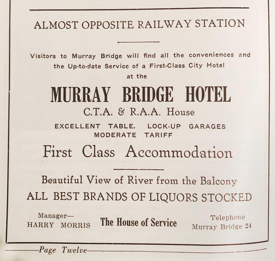 Menu at Murray Bridge Hotel pub & bar, Murray Bridge