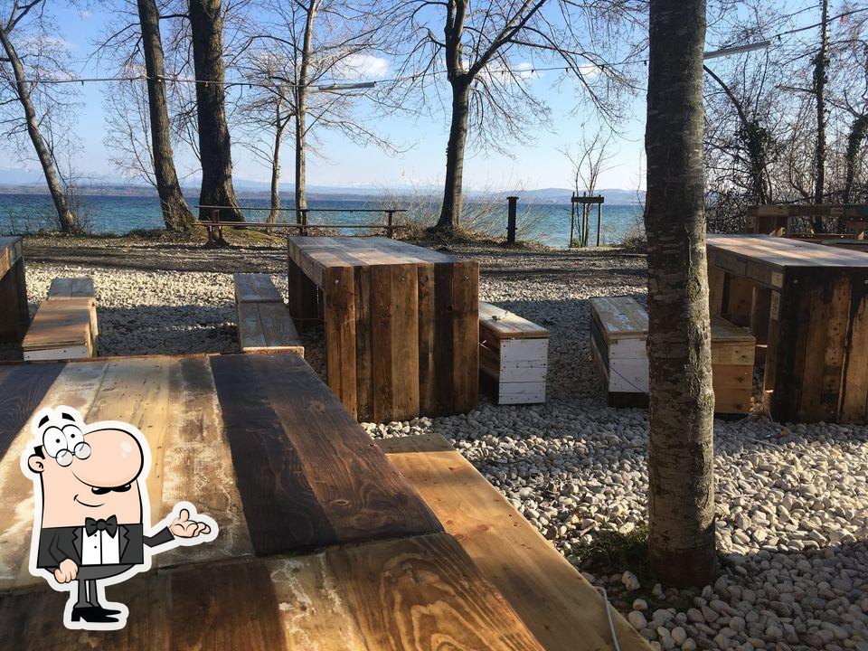 La buvette de la Pointe du Grain, Bevaix Opiniones del restaurante