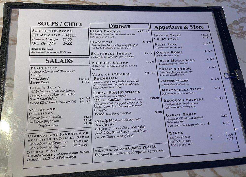 Menu at Lost Acre Tavern pub & bar, Romeoville