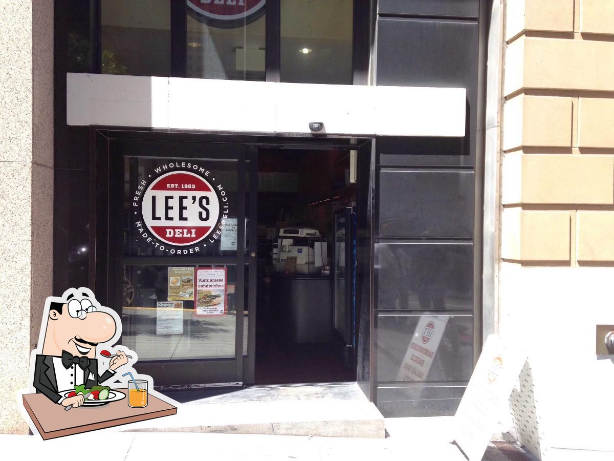 Lee's Deli, 550 California St in San Francisco - Restaurant menu and reviews