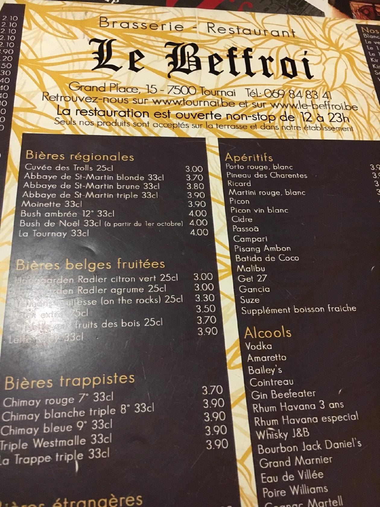Menu Au Brasserie Le Beffroi Tournai Grand Place 15 menu-au-brasserie-le-beffroi-tournai-grand-place-15
