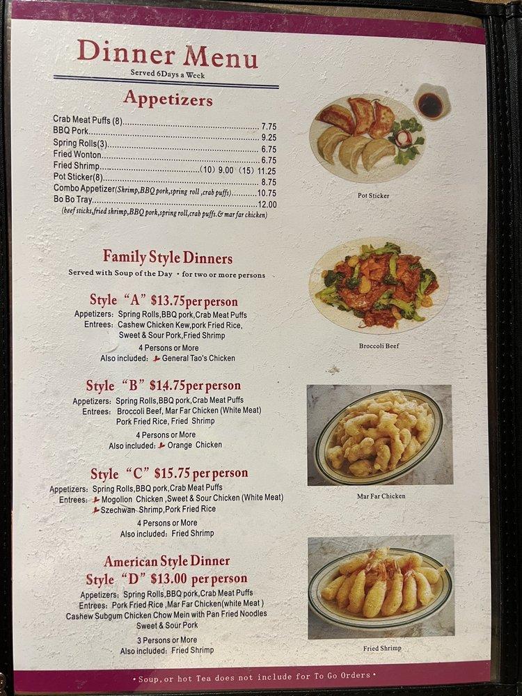 Menu At Four Seasons Restaurant Grants Pass   R66e Four Seasons Restaurant Menu 2022 09 