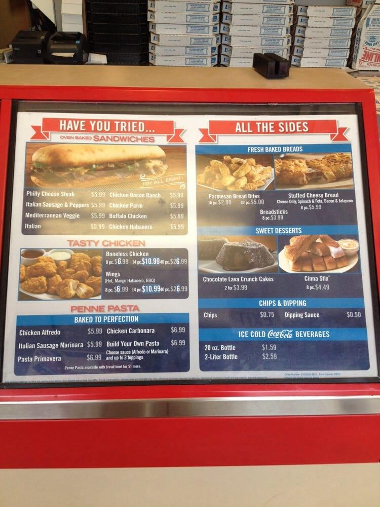 Menu at Domino's Pizza pizzeria, Grand Prairie, 510 S Carrier Pkwy #141