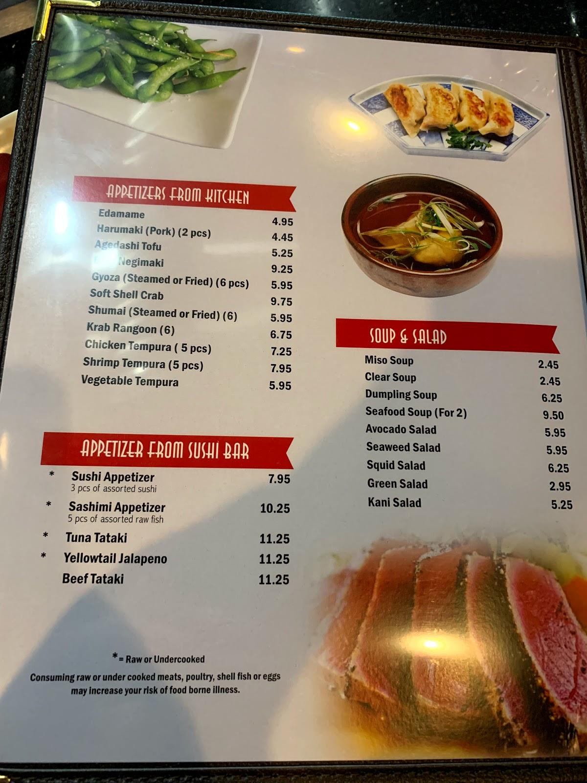 Menu at JANA STEAKHOUSE, Saint Johns, 480 Durbin Pavilion Dr 101