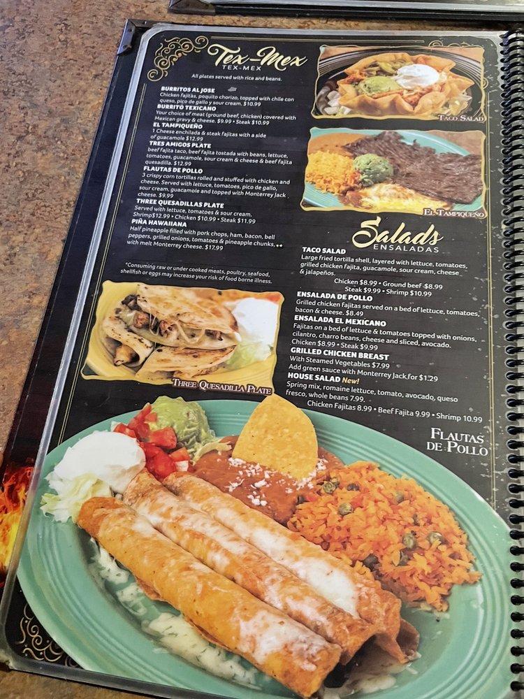 Menu at Mexicano Grill and Bar, Jarrell, 205 Sonterra Blvd