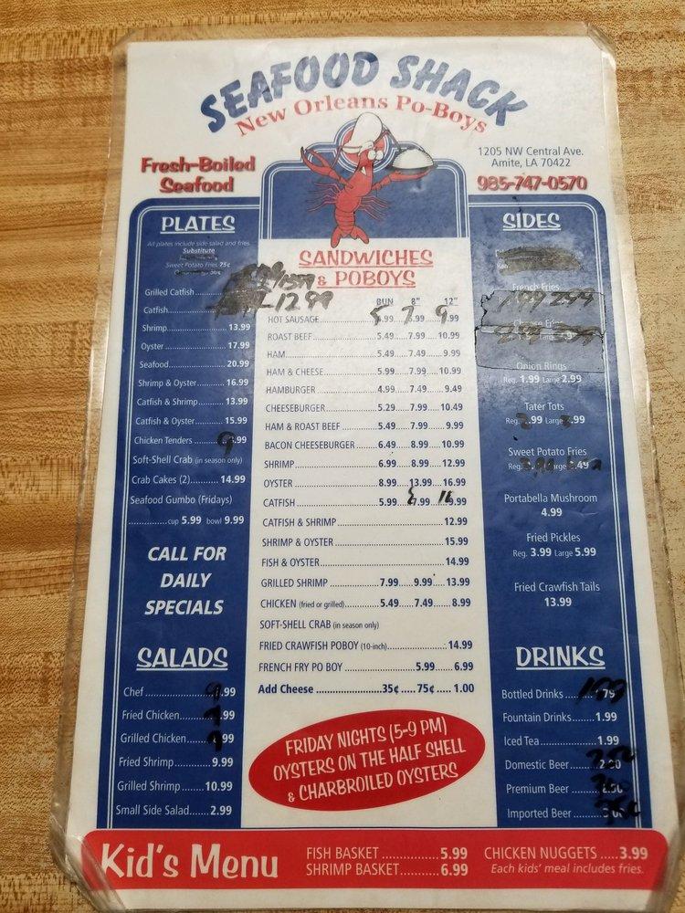 menu-at-seafood-shack-restaurant-amite-city