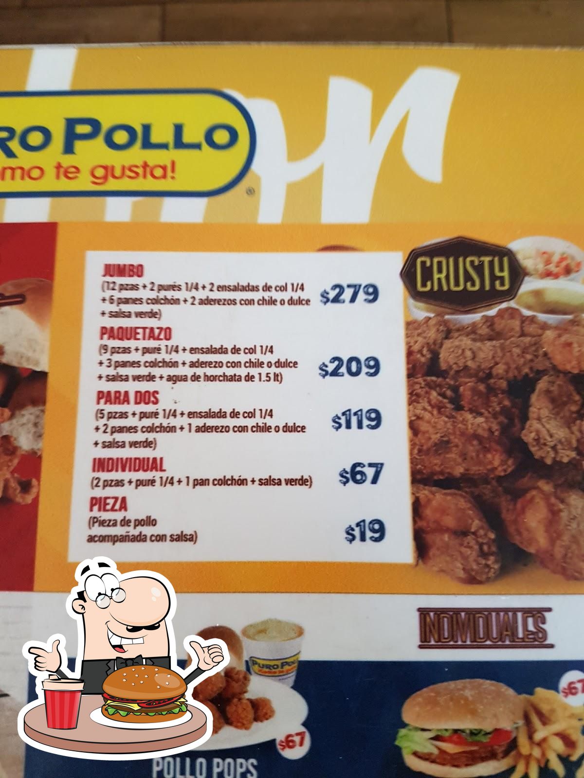 Restaurante Puro Pollo Playa Sur, Mazatlán, Av. Miguel Alemán 301 - Carta  del restaurante y opiniones
