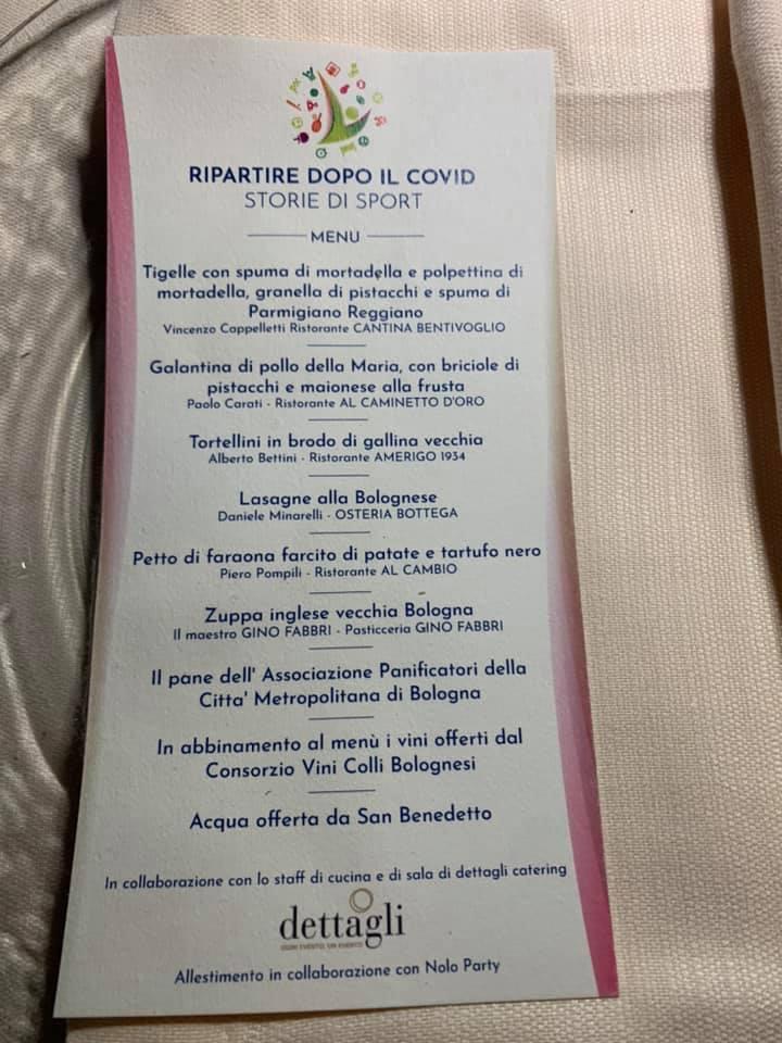 Menu da Ristorante Al Cambio, Bologna, Via Stalingrado