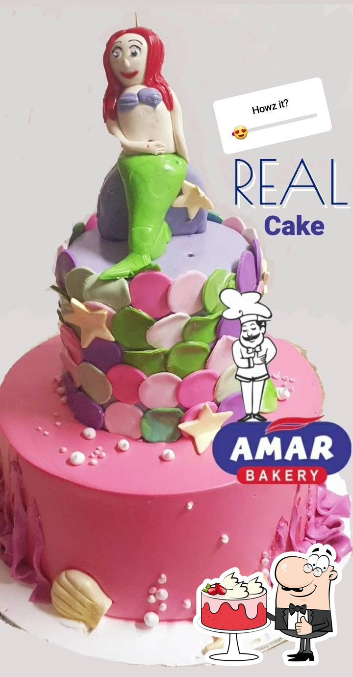  8th Chocolate Happy Birthday Cake For AMAR