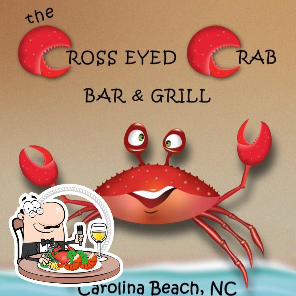 Cross eyed crab