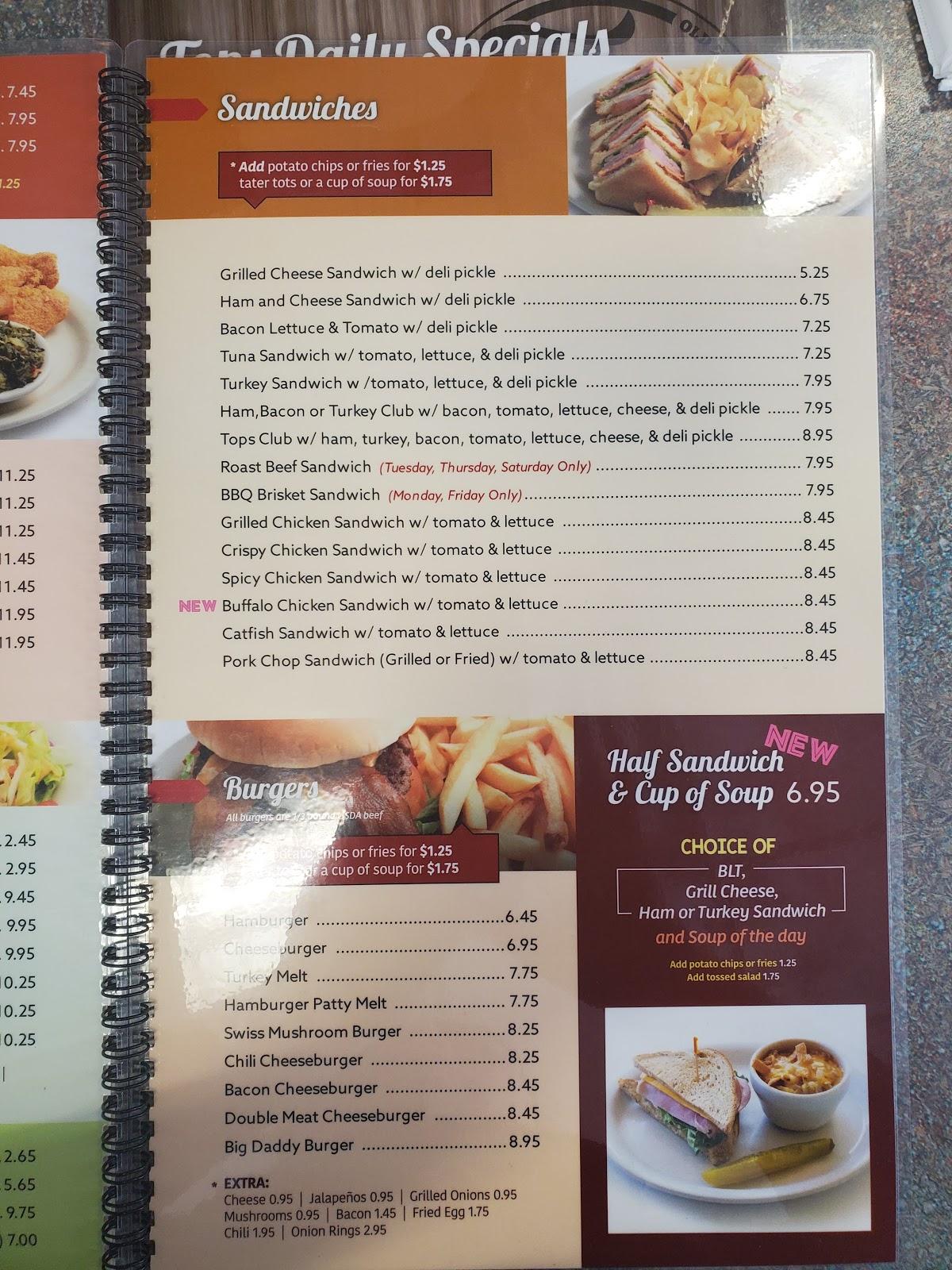 menu-at-tops-cafe-dallas-718-wynnewood-dr