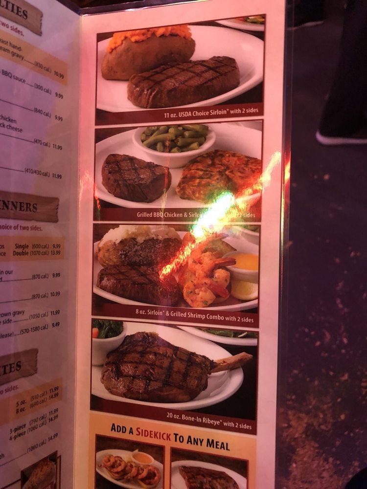 Menu at Texas Roadhouse steakhouse, Prosper, S Preston Rd