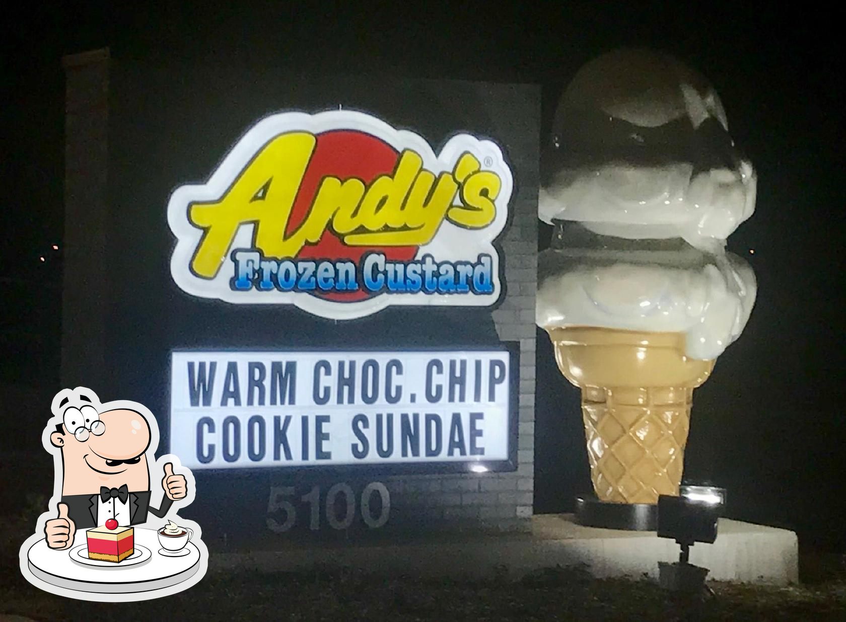 Postres Andy's Frozen Custard, Fort Worth, N Tarrant Pkwy - Carta del 