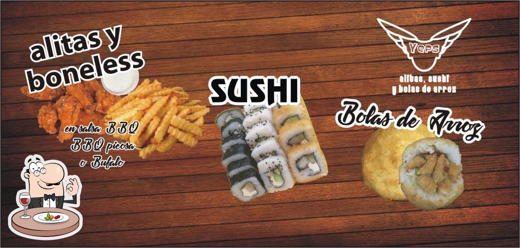 Yeps Alitas y Sushi restaurant, Chihuahua - Restaurant menu and reviews