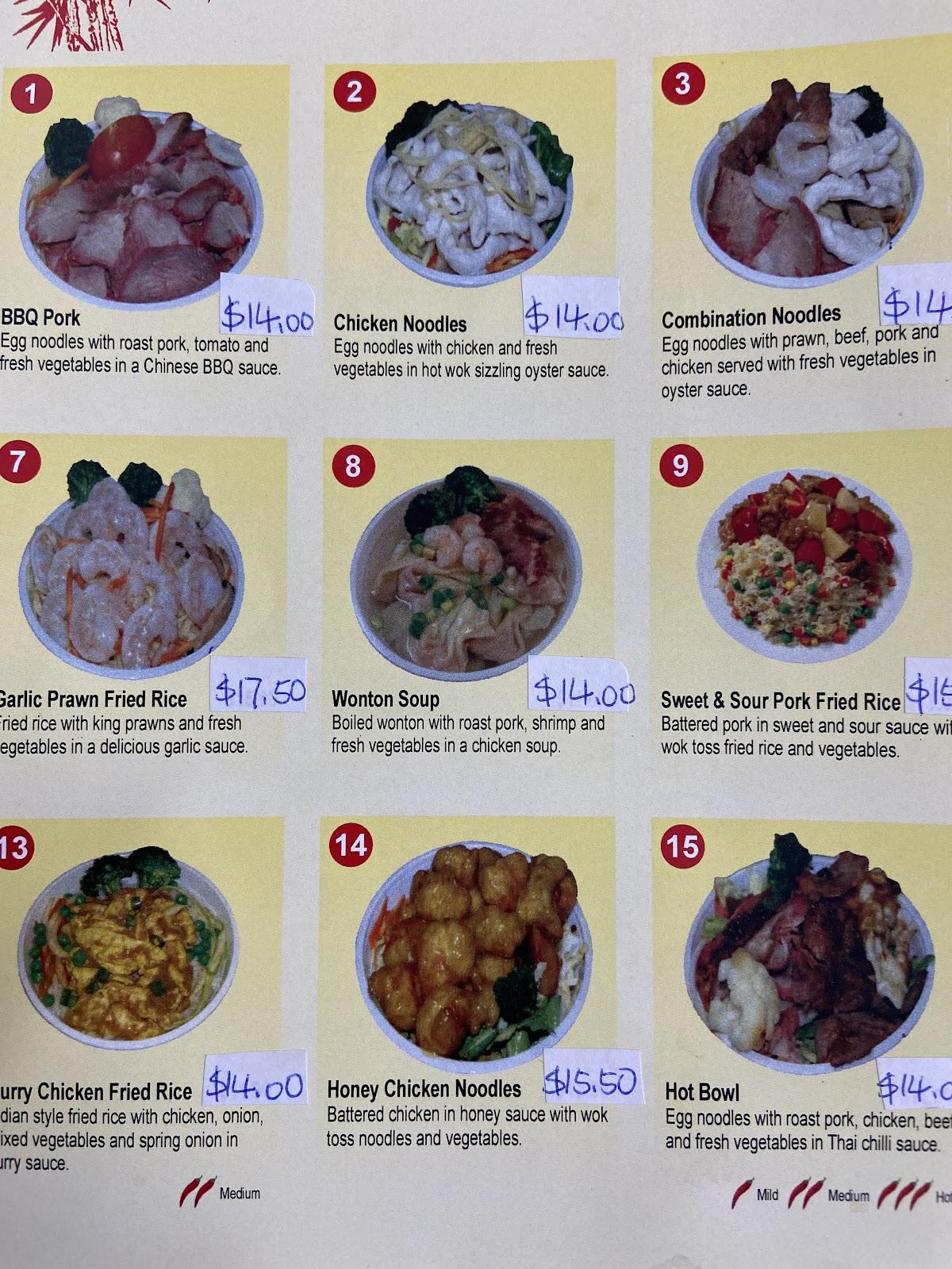 Menu at Selwyn Chinese Fish n Chips and Takeaway restaurant, Rotorua