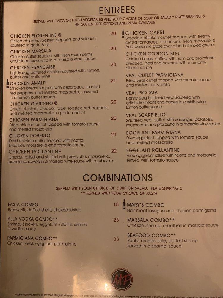 Menu at Martini Grill pizzeria, RemsenburgSpeonk, 190 Montauk Hwy